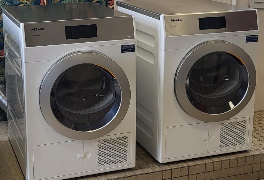 Avril 2024 : Installation de 2 nouveaux sèche-linge