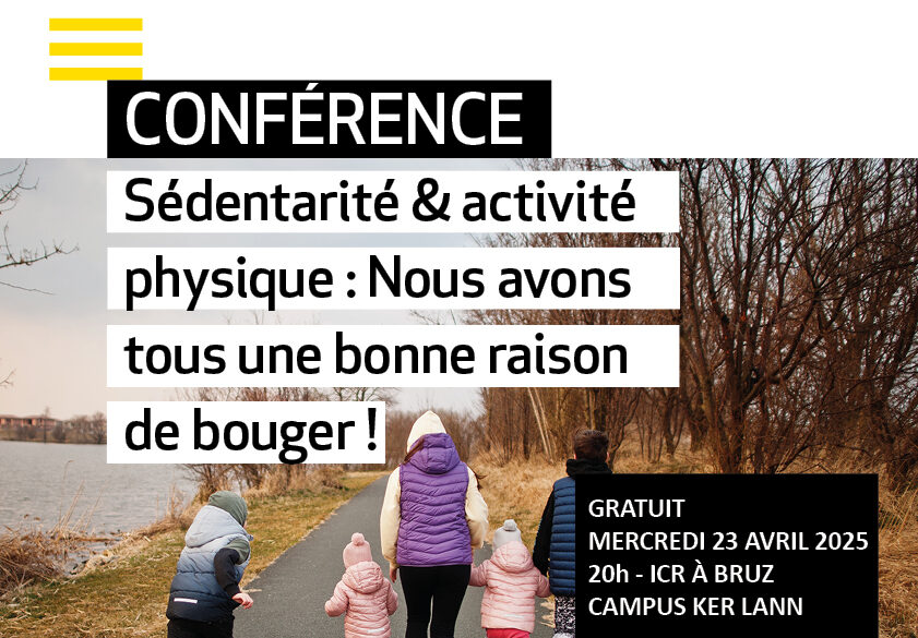 Conférence gratuite sur l’activité physique le 23/04/25